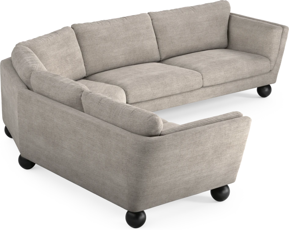 Madison Lux - Hörnsoffa 2+3-sits, hörn 2 - Beige