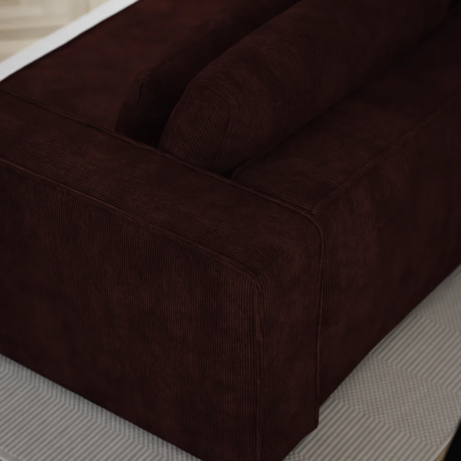 Ide - Bäddsoffa 3-sits - Röd