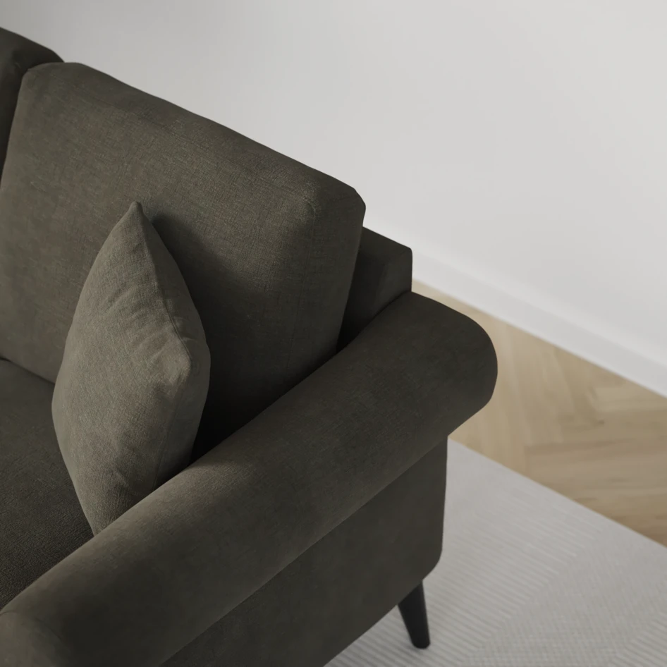 Eden - 3-sits soffa - Grå