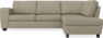 Friday - 2,5-sits soffa med divan höger - Beige