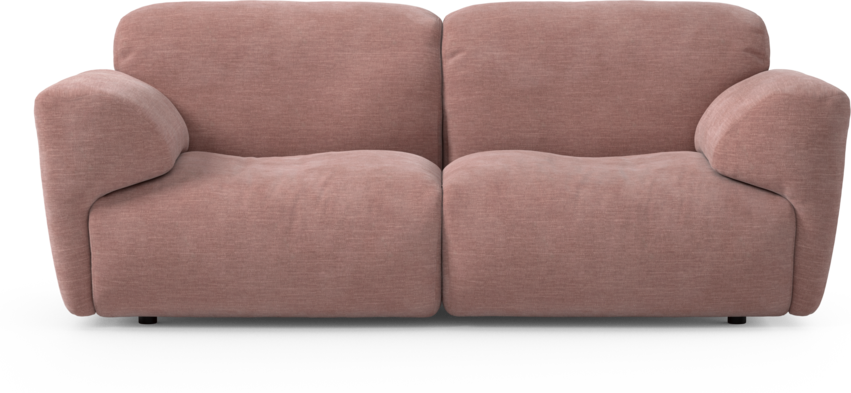 Bobby - 3-sits soffa - Rosa
