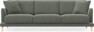Macy Lux - 3-sits soffa XL - Grå