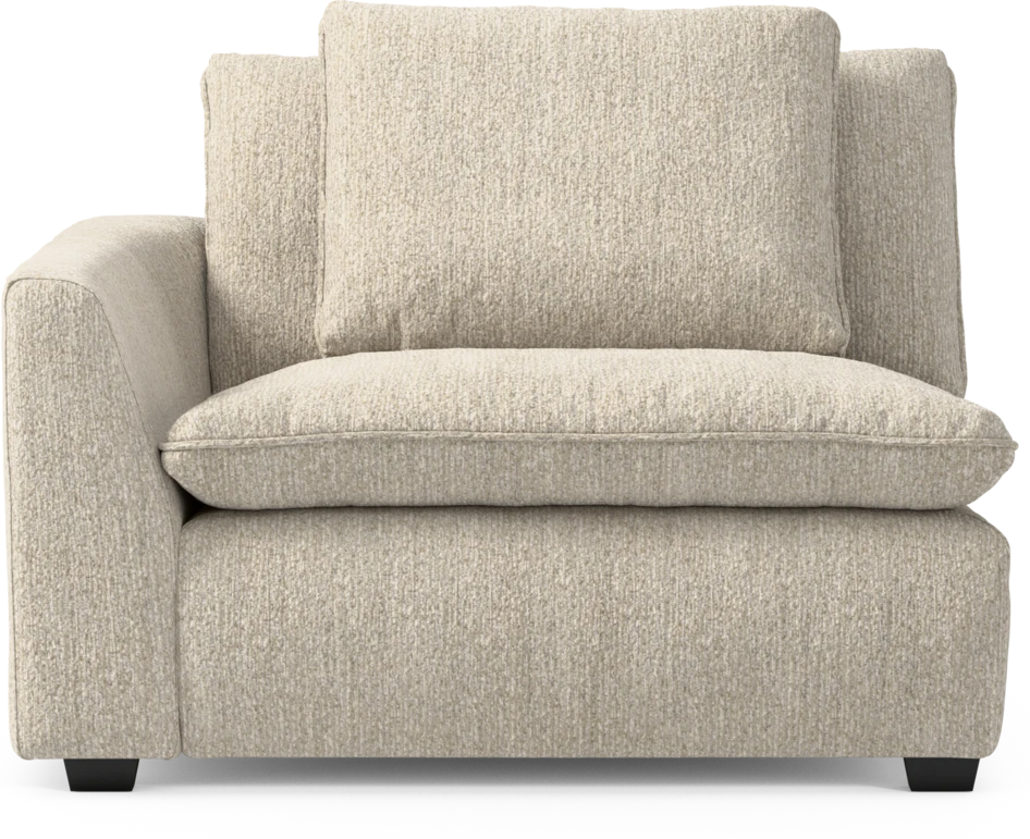 Bellora - 1-sits med armstöd vänster - Beige