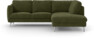 Madison - 2-sits soffa med divan höger - Grön