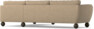 Madison Lux - 3-sits soffa med divan höger - Beige