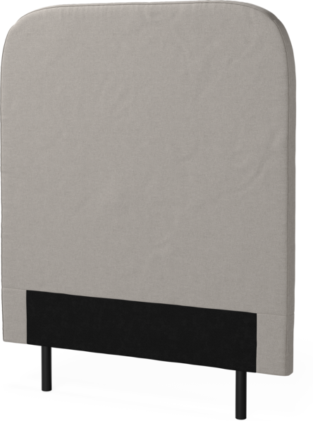 New York slät - Sänggavel, 90-210 cm - Grå