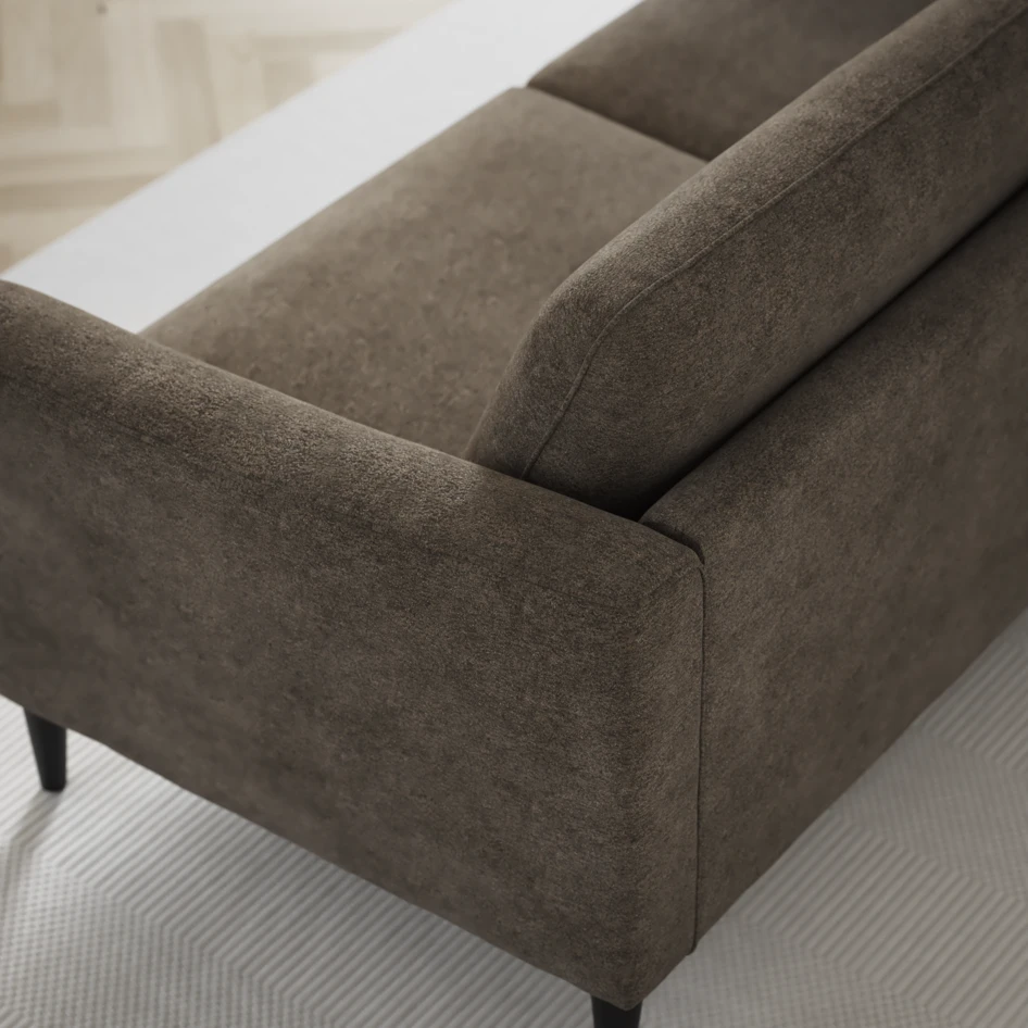 Bridge - 4-sits soffa - Brun