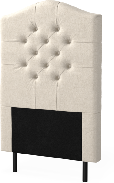 New York välvd - Sänggavel, 90-210 cm - Beige
