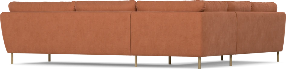 Madison Lux - Hörnsoffa 2+3-sits, hörn 1 - Orange
