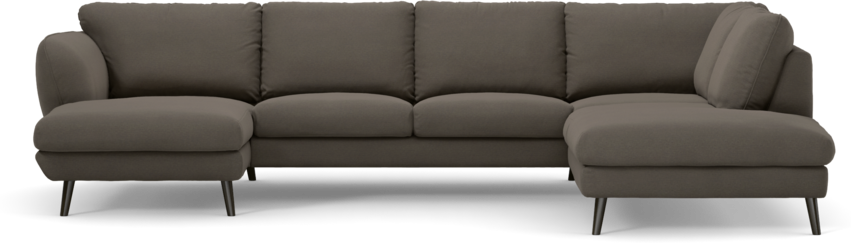 Madison Lux - 2-sits soffa med schäslong vänster och divan höger - Beige