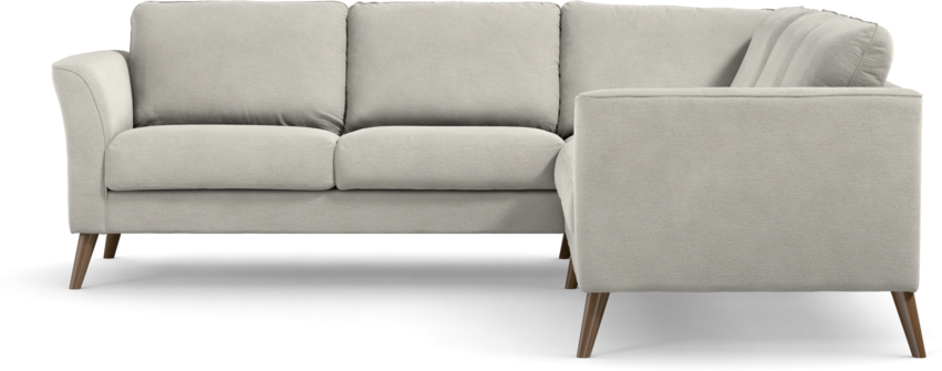 Bridge - Hörnsoffa, 2+2-sits - Grå