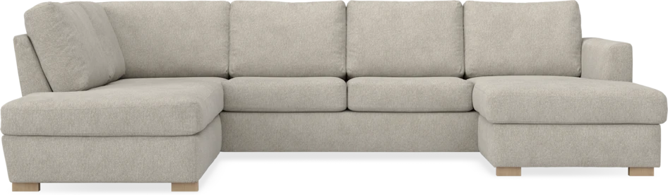 Friday - 3-sits soffa med divan vänster och schäslong höger - Beige