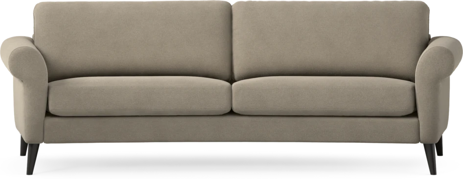 Bridge - 3-sits soffa svängd - Beige