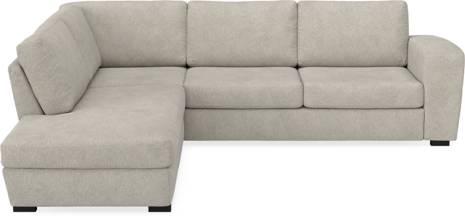 Friday - 2,5-sits soffa med divan vänster - Beige