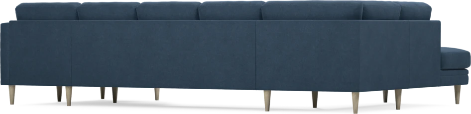 Eden - 3-sits soffa med divan vänster och schäslong höger - Blå