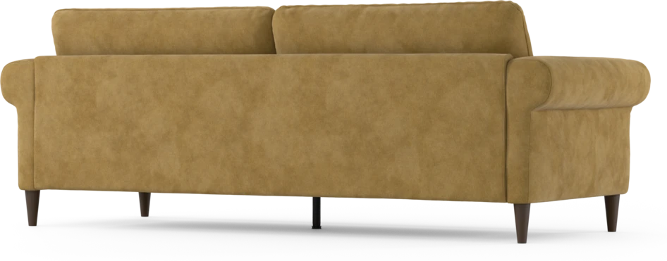 Bridge - 4-sits soffa - Gul