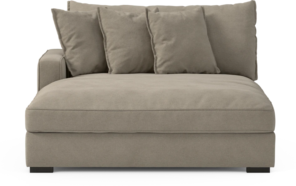 Rossi - Schäslong XL vänster - Beige