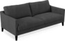 Winston - 3-sits soffa - Svart