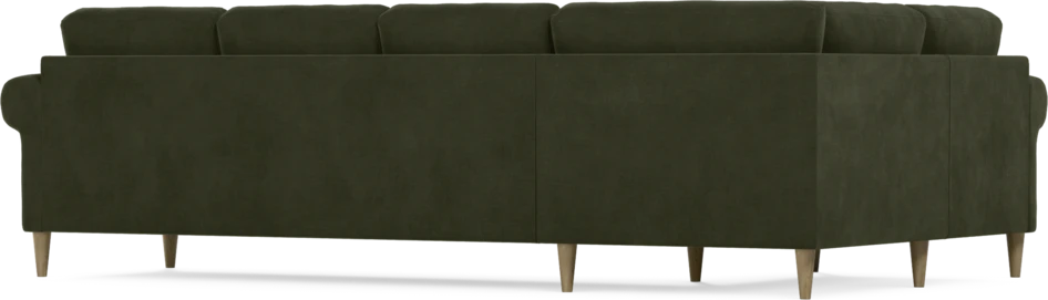 Eden - Hörnsoffa, 1+3-sits - Grön