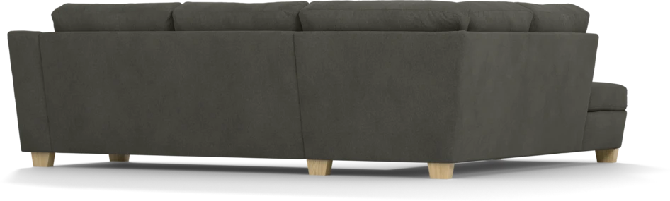 Friday - 2,5-sits soffa med divan vänster - Grå