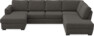 Friday - 3-sits soffa med schäslong vänster och divan höger - Grå