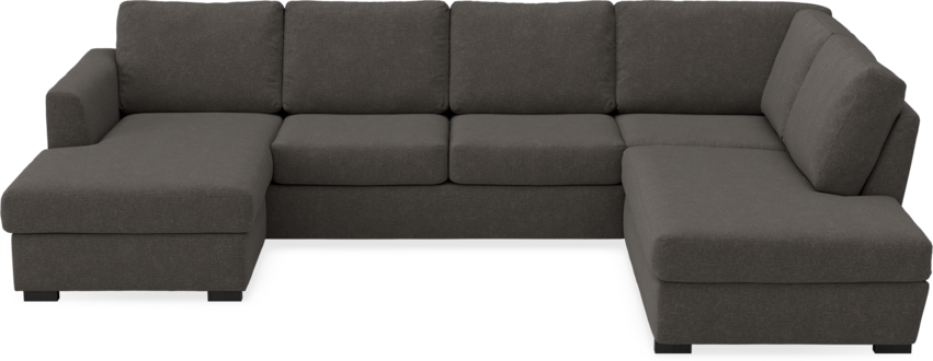 Friday - 3-sits soffa med schäslong vänster och divan höger - Grå