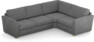 Friday - Hörnsoffa, 2,5+1,5-sits - Grå