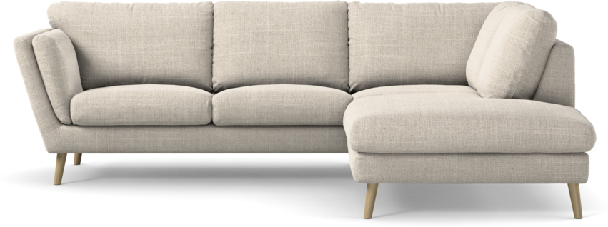 Madison Lux - 2-sits soffa med divan höger - Beige