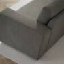 Friday - 2-sits soffa med två schäslonger - Grå