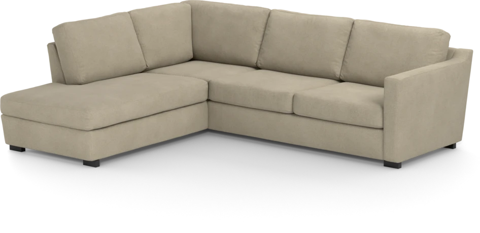 Friday - 2,5-sits soffa med divan vänster - Beige