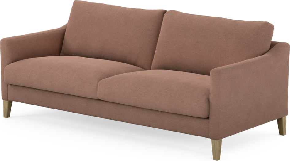 Winston - 3-sits soffa - Rosa