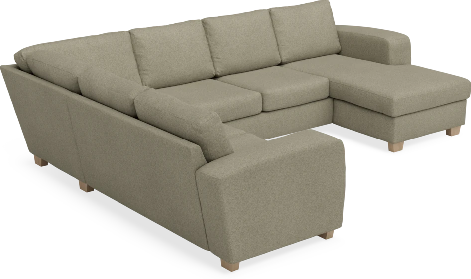 Friday - Hörnsoffa, 2+3-sits med schäslong höger - Beige