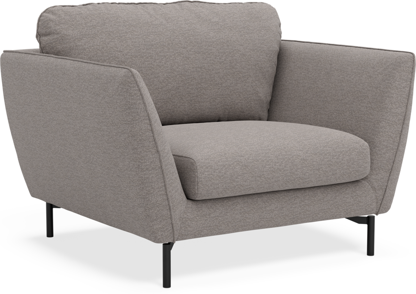 Madison Lux - Fåtölj, 70 cm - Grå