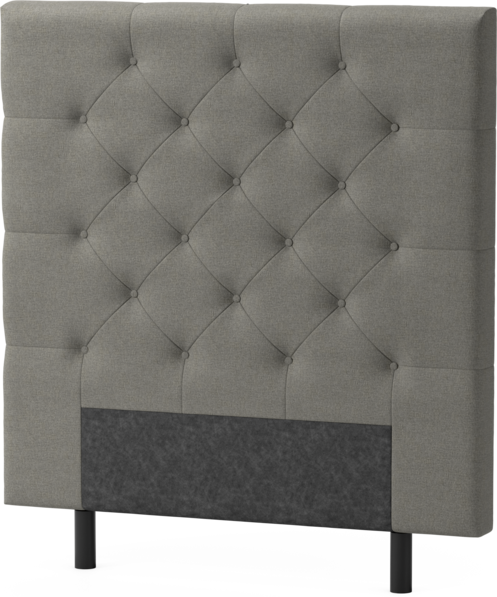 Delux Pikerad - Sänggavel, 90-210 cm - Grå