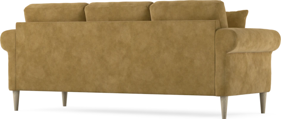 Eden - 3-sits soffa - Gul