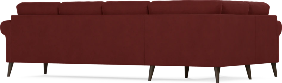 Eden - Hörnsoffa, 1+3-sits - Röd