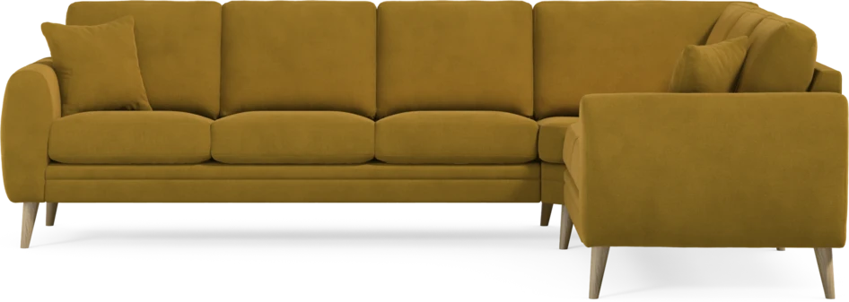 Eden - Hörnsoffa, 3+2-sits - Gul