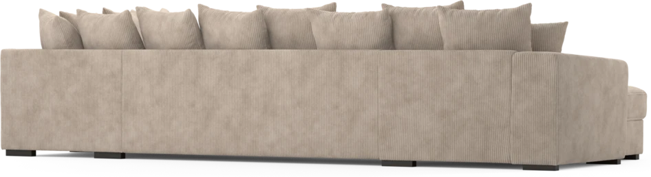 Town - 3-sits soffa med divan höger och schäslong vänster - Beige