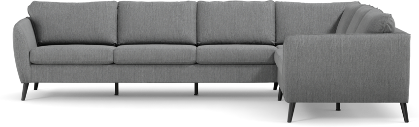 County - Hörnsoffa, 3+2-sits - Grå