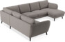 Madison Lux - Hörnsoffa med schäslong höger - Beige