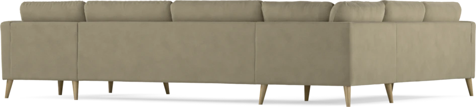 Bridge - Hörnsoffa, 2+3-sits med schäslong höger - Beige