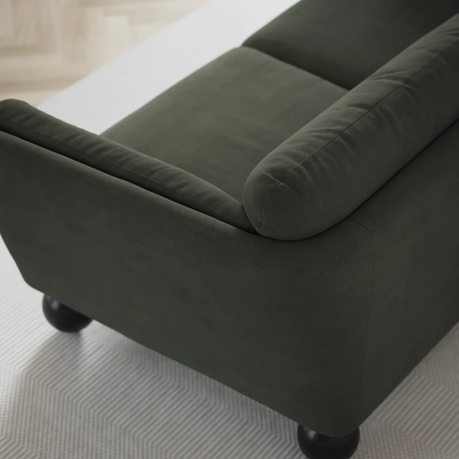 Madison Lux - Hörnsoffa 2+3-sits, hörn 2 - Grön