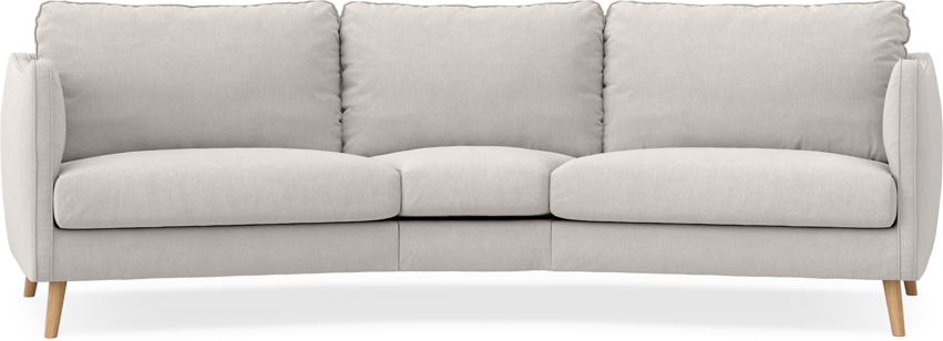 Madison - 3-sits soffa svängd, 90 cm - Grå
