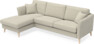 Eden - 2,5-sits soffa med schäslong - Beige