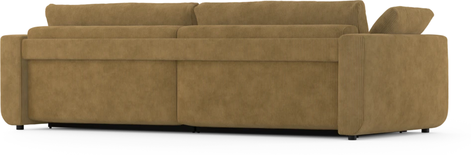 Amie - Bäddsoffa 4-sits - Gul