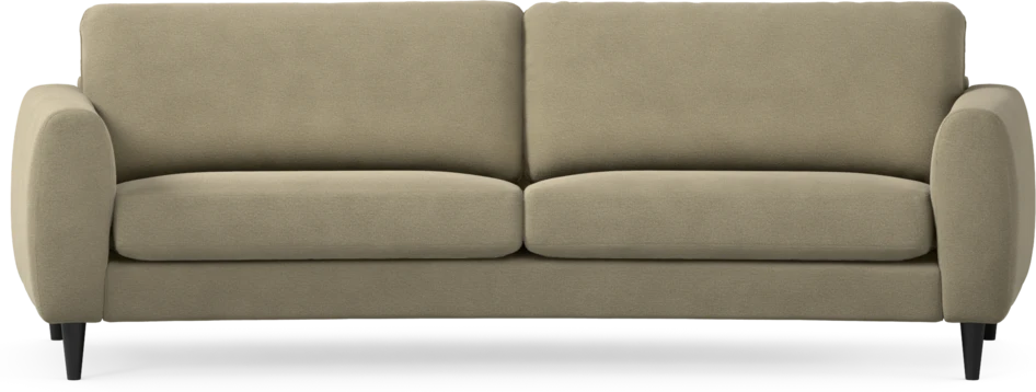 Bridge - 3-sits soffa svängd - Beige
