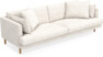 Harper - 4-sits soffa - Vit
