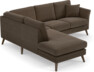 Eden - 2-sits soffa med divan - Brun