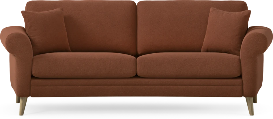 Eden - 2,5-sits soffa svängd - Orange