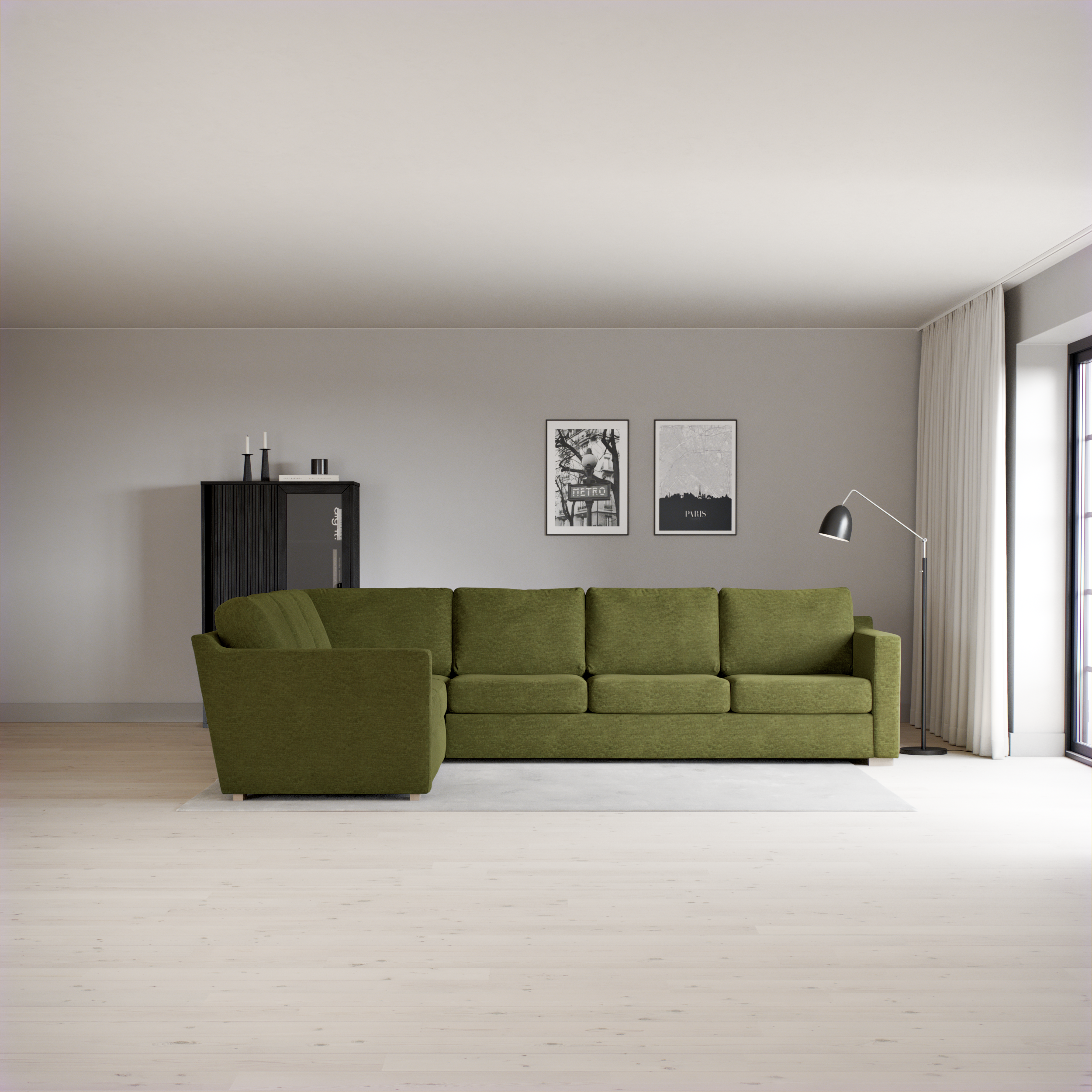 Friday, Hörnsoffa, 2+3-sits